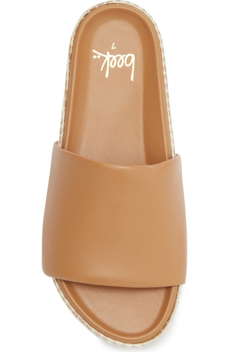 Beek Albatross Platform Sandal, Alternate, color, Honey