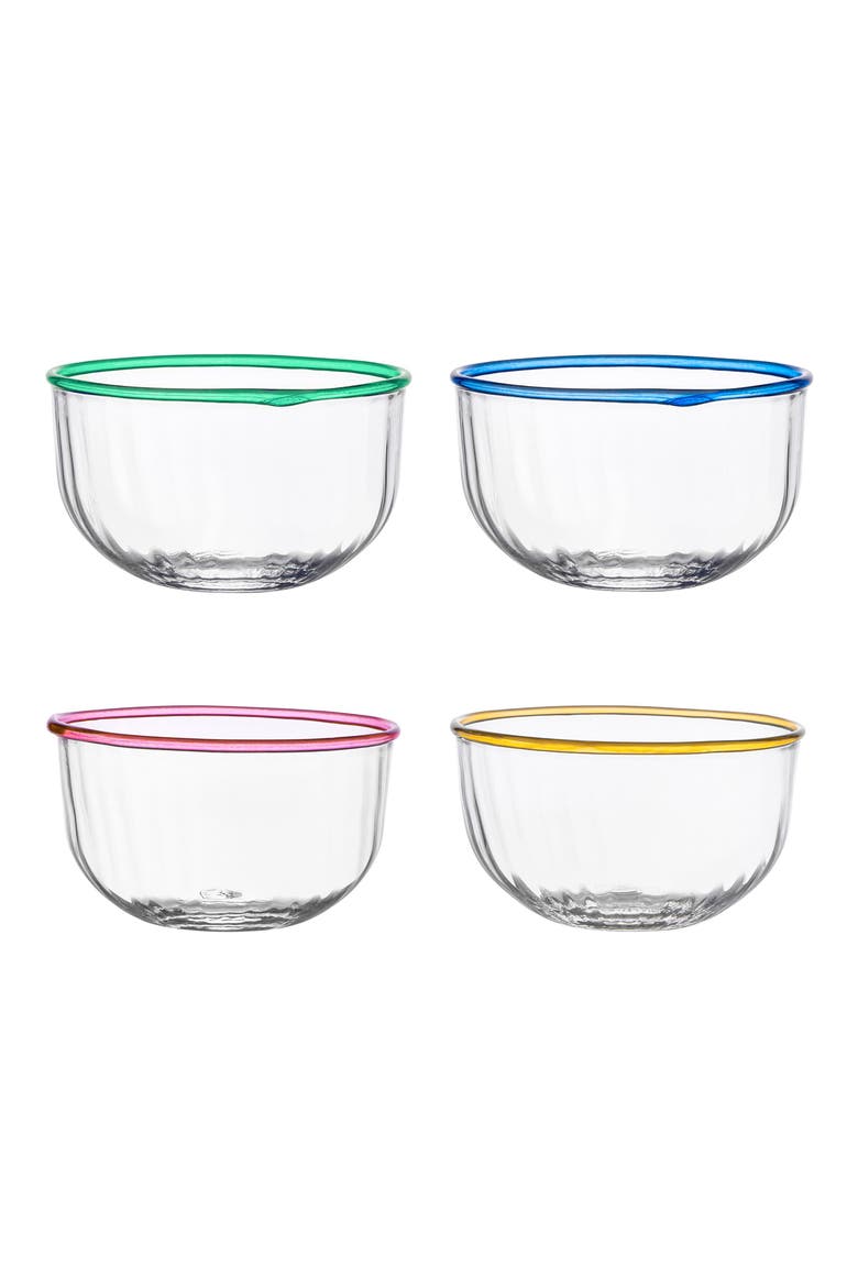 Nell Set of 4 Glass Bowls, Main, color, MULTI