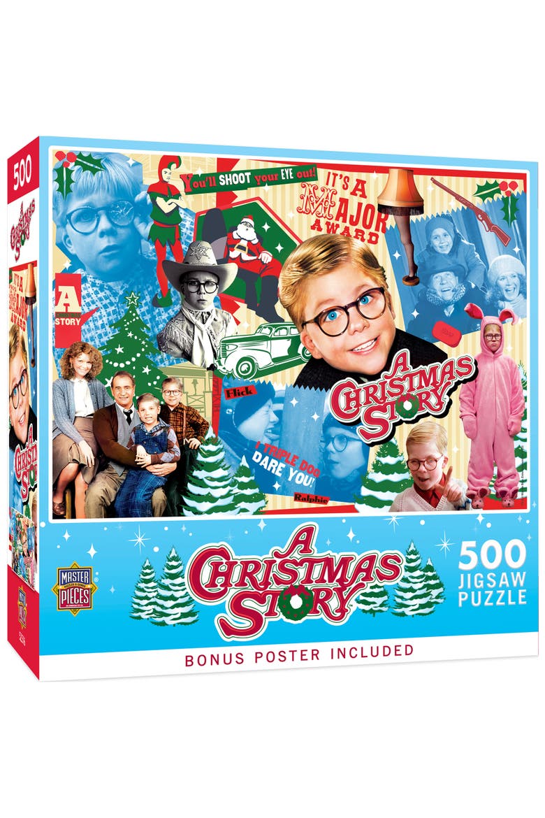 A Christmas Story 500pc Jigsaw Puzzle, Main, color, Multicolor