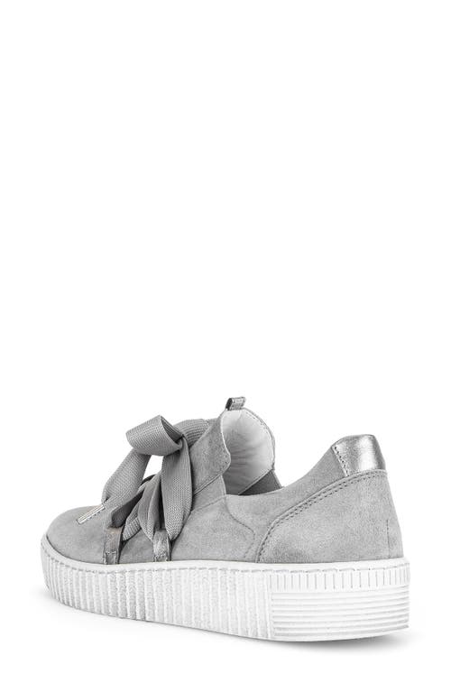Shop Gabor 63.333 Platform Sneaker In Stone
