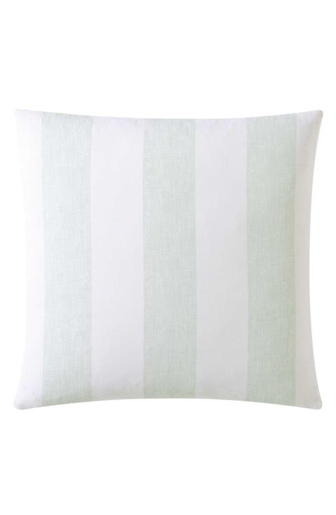 Awning Stripe Square Throw Pillow