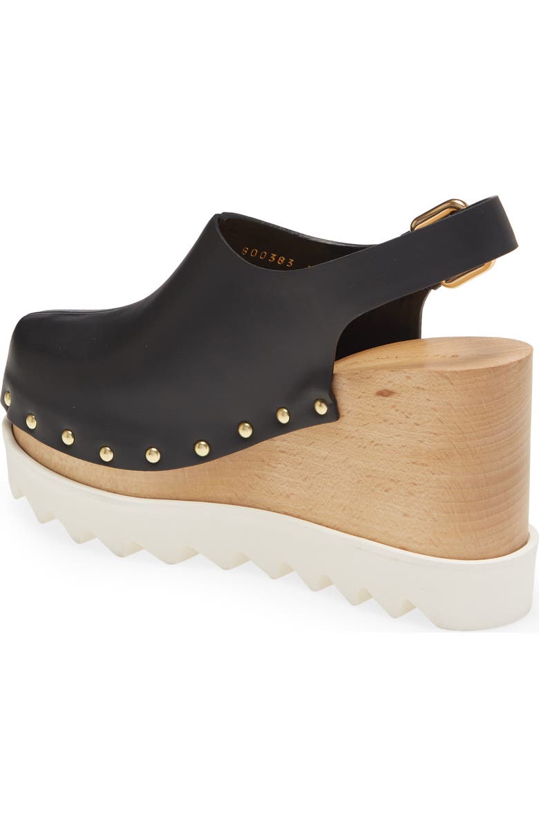 Stella McCartney Elyse Slingback Platform Clog, Alternate, color,