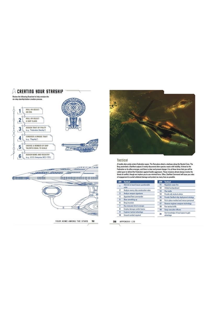 Modiphius Captain'S Log Solo Rpg Tng Delta Edition Hardcover Book, Alternate, color, Multicolored