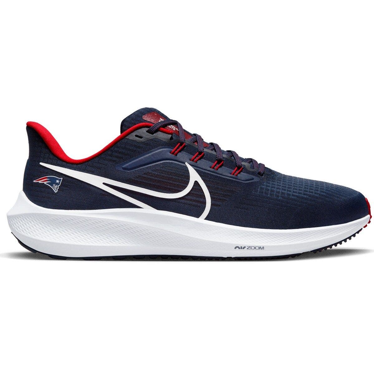 Nike Unisex Nike Navy New England Patriots Zoom Pegasus 39 Running Shoe, Alternate, color, 