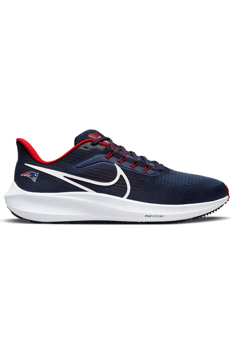 Nike Unisex Nike Navy New England Patriots Zoom Pegasus 39 Running Shoe, Alternate, color,
