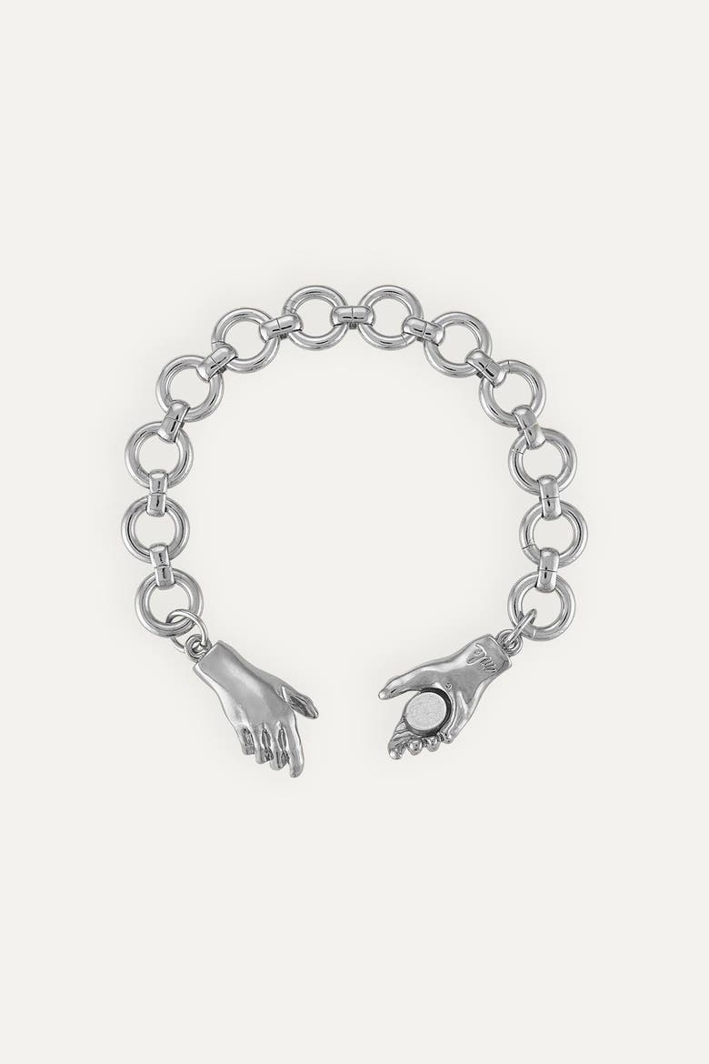 Gentlewoman's Agreement Bracelet, Alternate, color, Metallic Silver