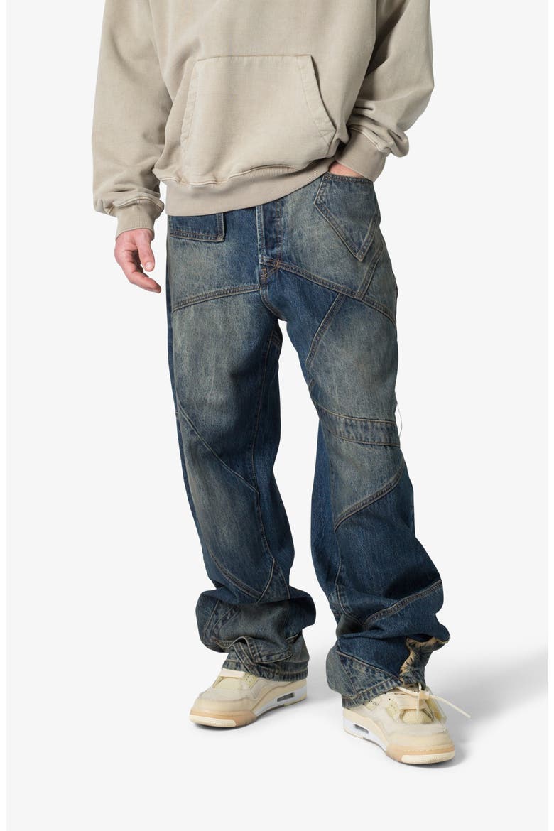 Ultra Baggy Jeans, Alternate, color, BLUE
