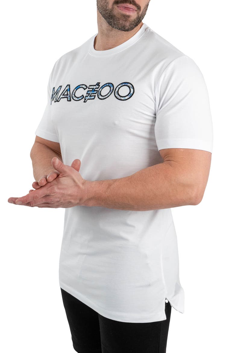 Titan Logo Cotton Graphic T-Shirt, Alternate, color, WHITE
