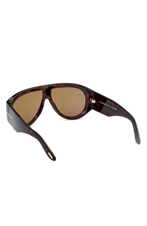 Tom Ford Bronson 60mm Aviator Sunglasses