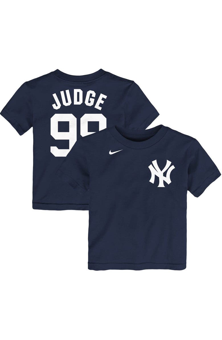 Nike Toddler Nike Aaron Judge Navy New York Yankees Player Name & Number T-Shirt, Main, color,