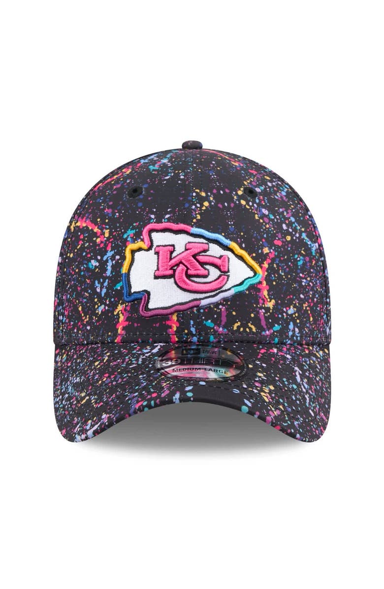 New Era Men's New Era  Black Kansas City Chiefs 2025 NFL Crucial Catch 39THIRTY Flex Hat, Alternate, color, Black