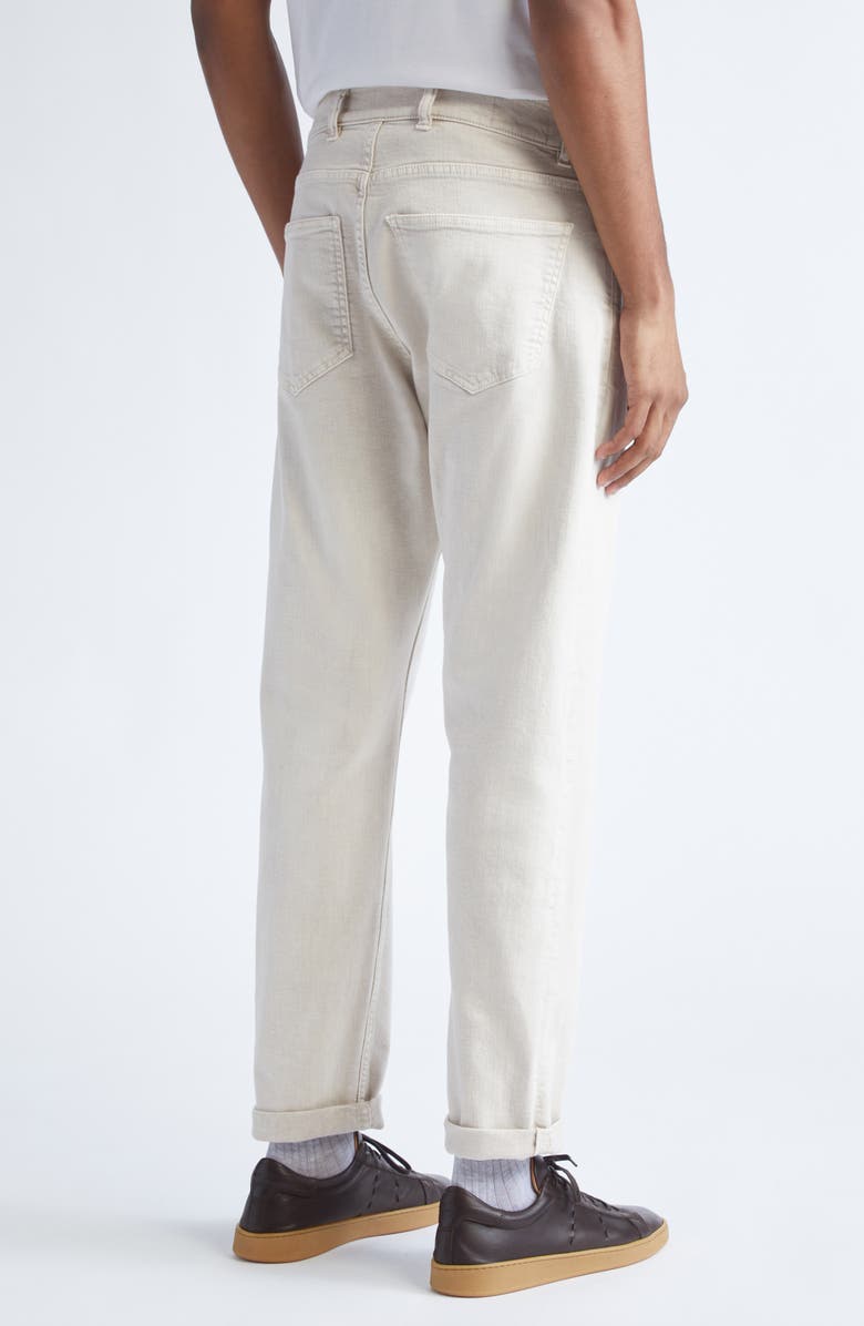 Eleventy Straight Leg Jeans, Alternate, color, Sand