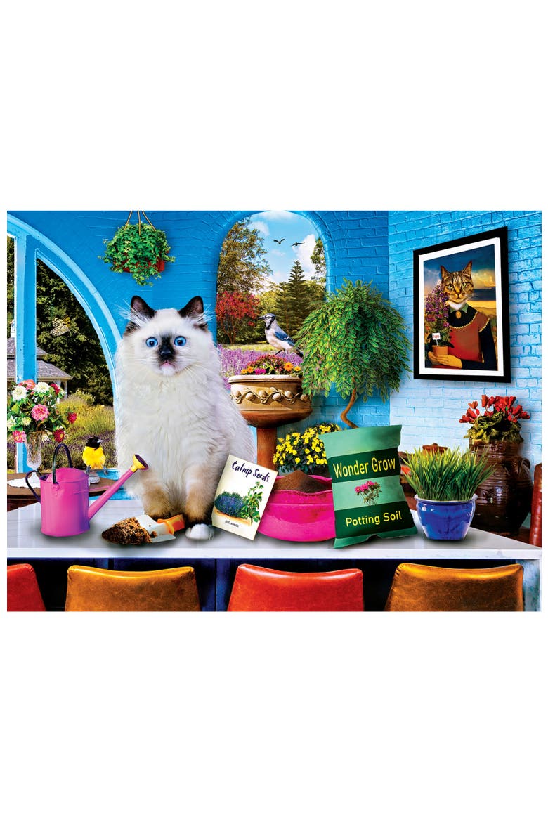 Catnip Cultivator 300 Piece Puzzle, Alternate, color, Multicolor