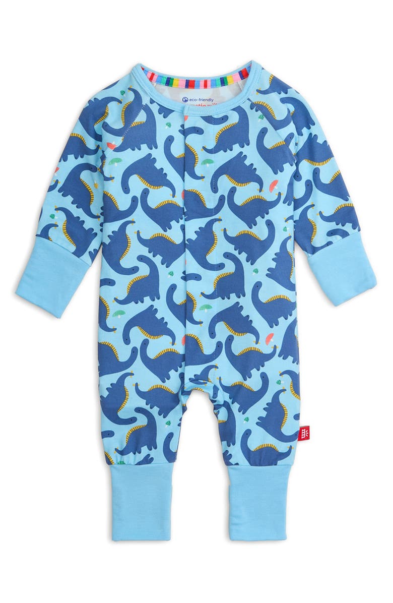 Magnetic Me Necks Generation Magnetic Closure Convertible Romper, Main, color, Blue