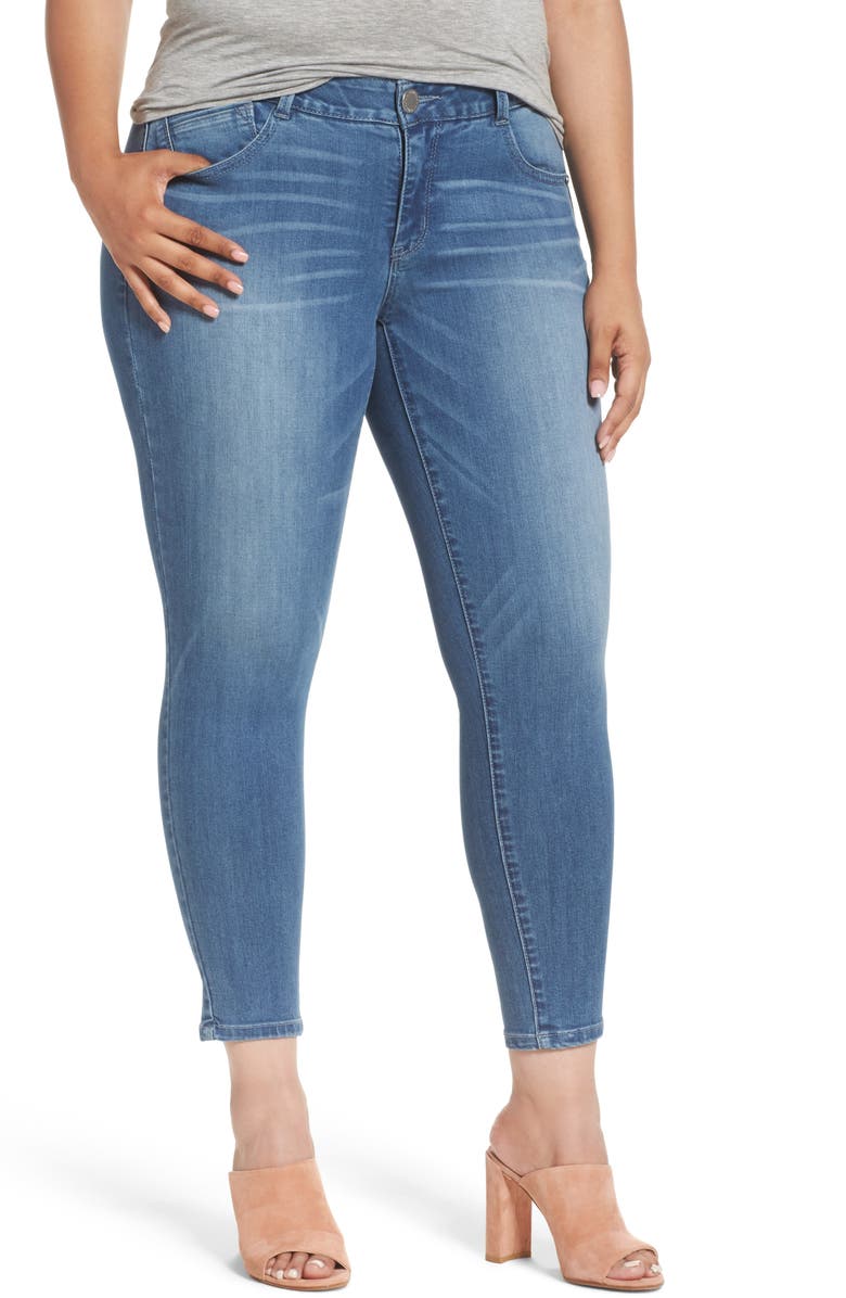 Wit & Wisdom Ab-solution Ankle Skinny Jeans, Main, color, 