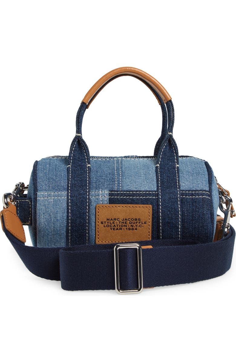 Marc Jacobs The Mini Denim Duffle Bag, Alternate, color,
