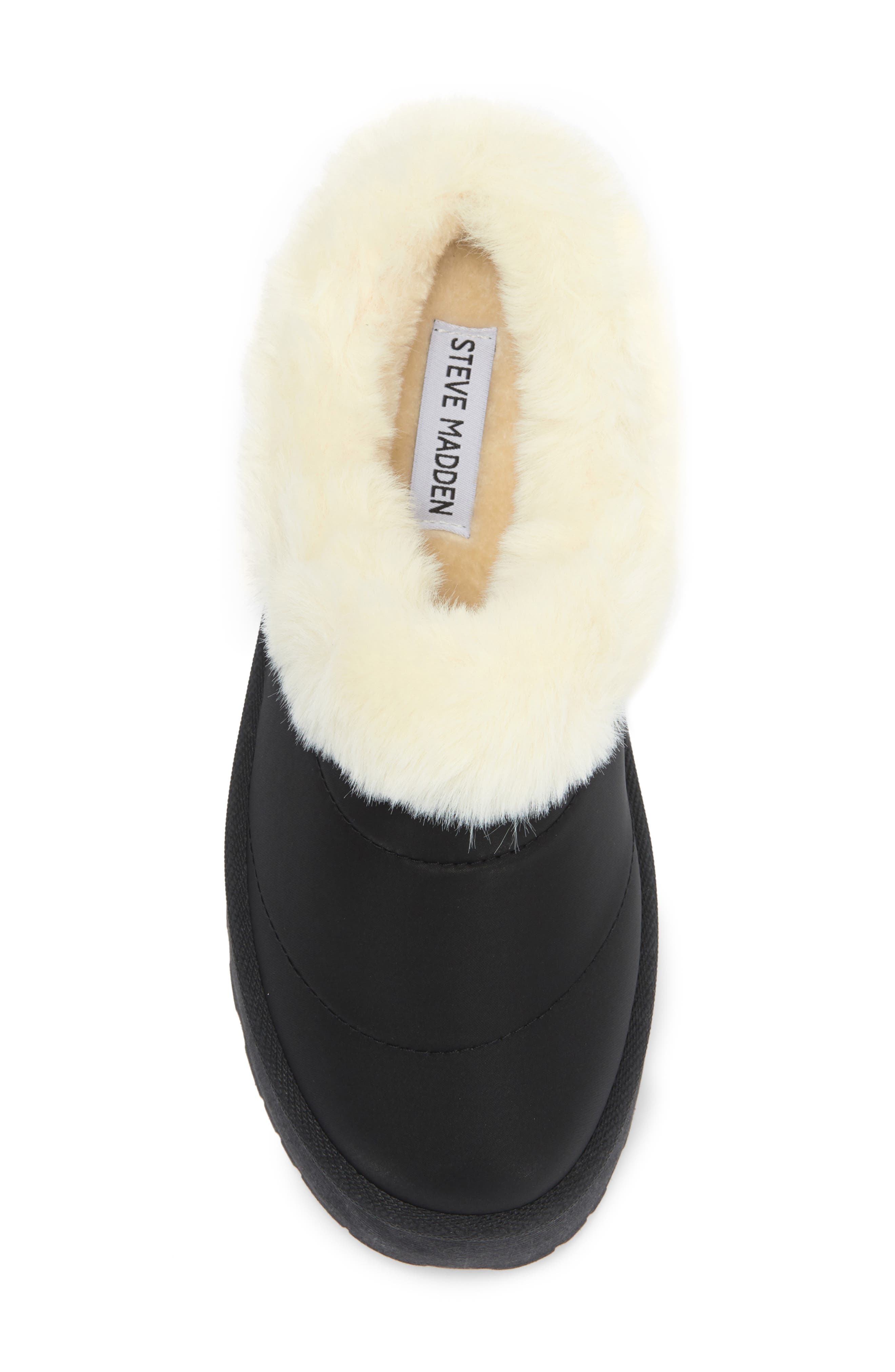 Steve Madden Unitie Faux Fur Platform Clog, Alternate, color, 
