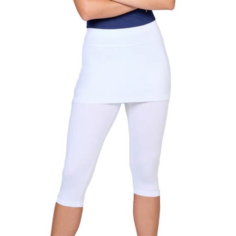 UV Staples Abaza 13in Womens Tennis Skirt with Capri Leggings