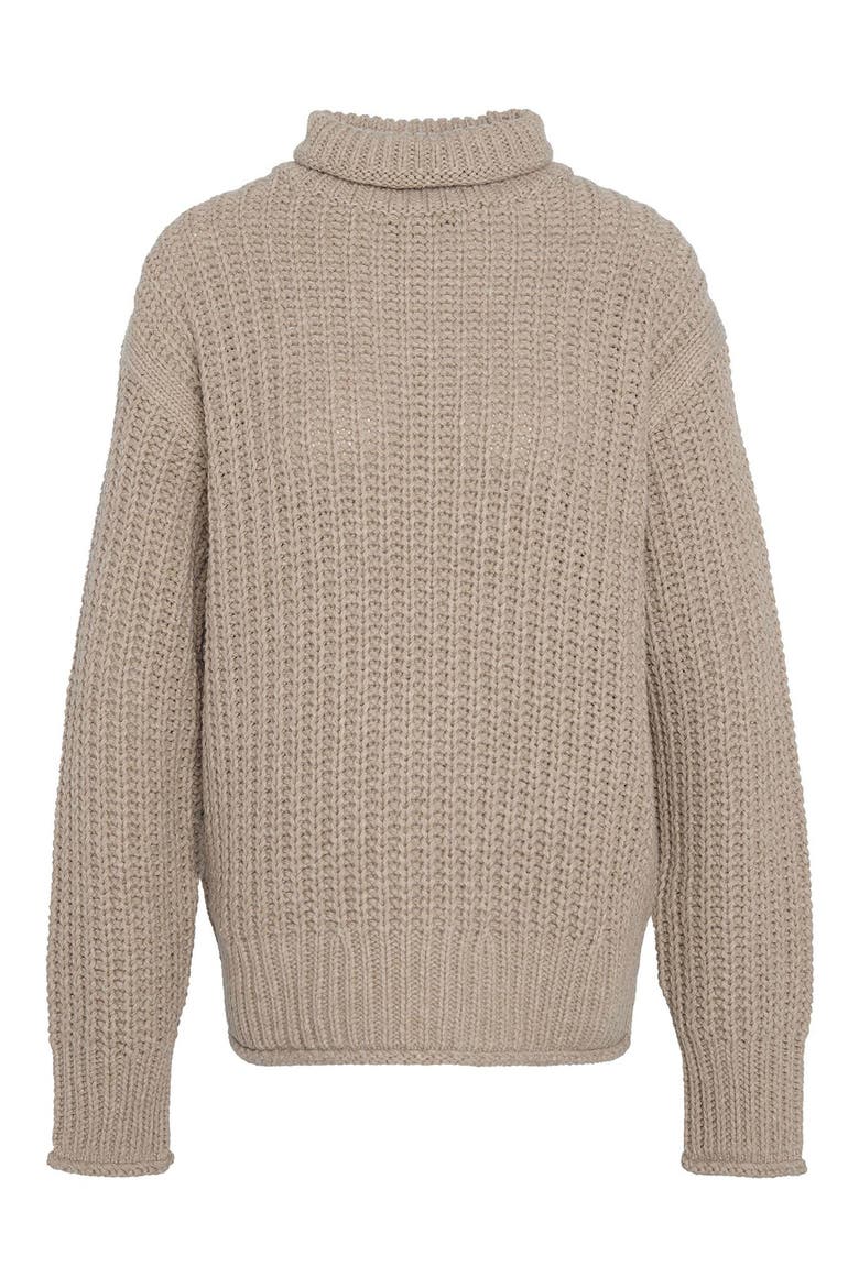 Rockcliffe Cotton & Wool Blend Sweater, Alternate, color, CAMEL