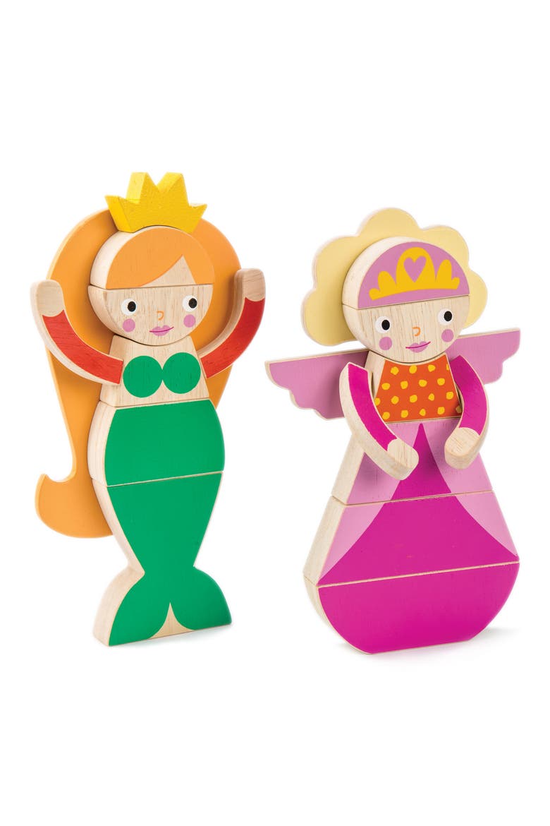 Princess Magblocs Toy Set, Alternate, color, PINK