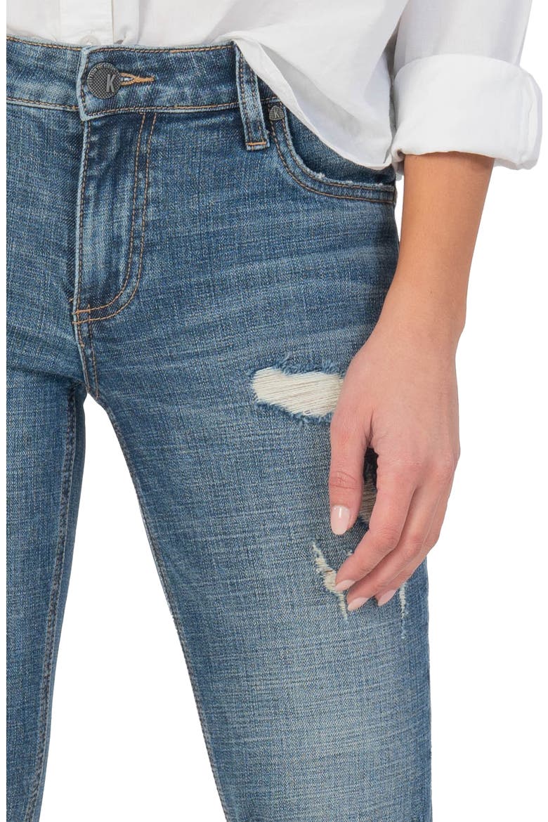 Catherine Ripped High Waist Boyfriend Jeans, Alternate, color, LUCIDITY