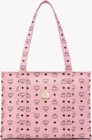MCM Aren School Bag Tote in Visetos
