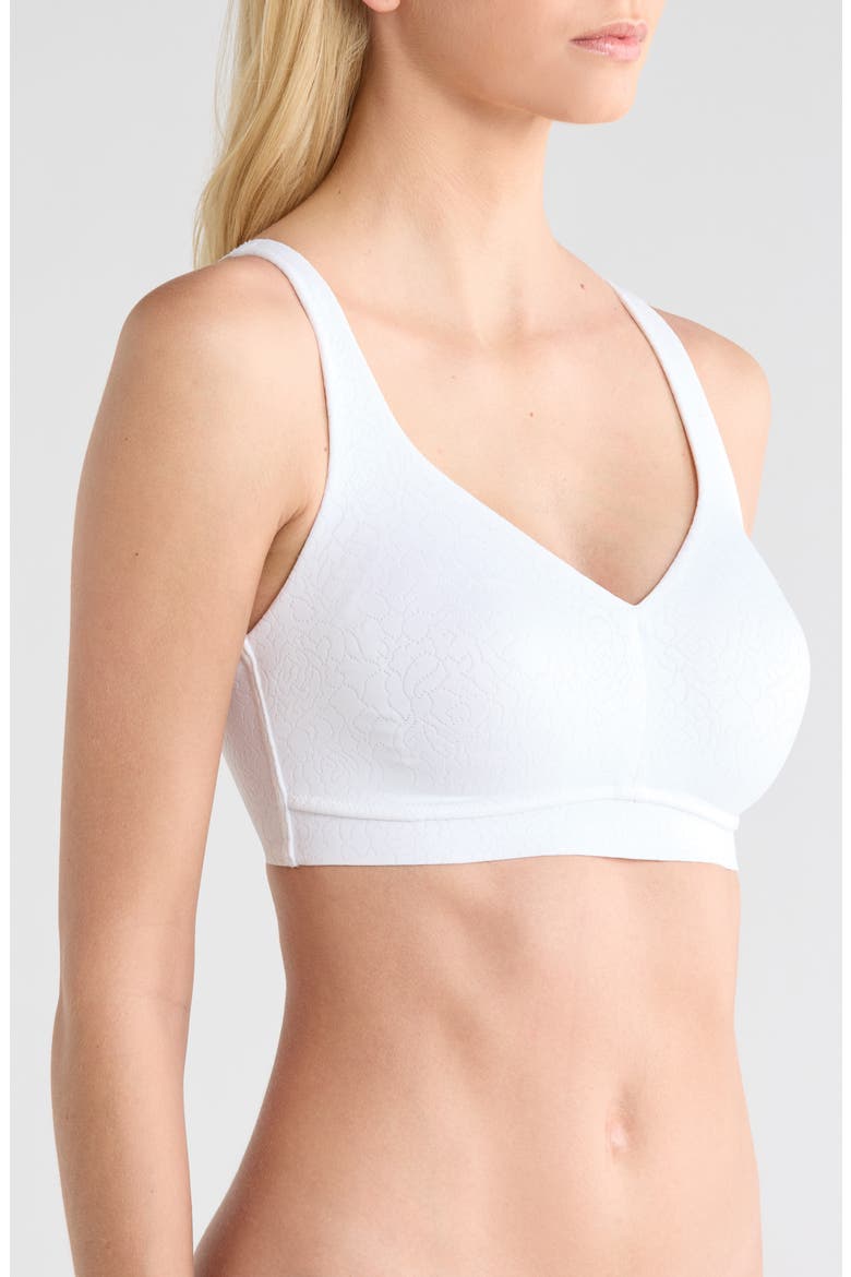 Inside Job™ Wireless Bra, Alternate, color, WHITE