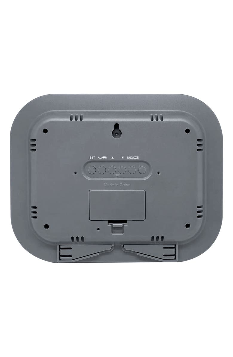 Westclox Digital LCD Wall Clock, Alternate, color, Black