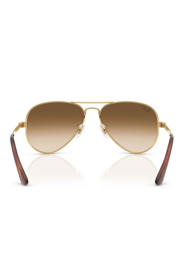 Max Aviator 58mm Gradient Pilot Sunglasses, Alternate, color, ARISTA / CLEAR GRADIENT BROWN