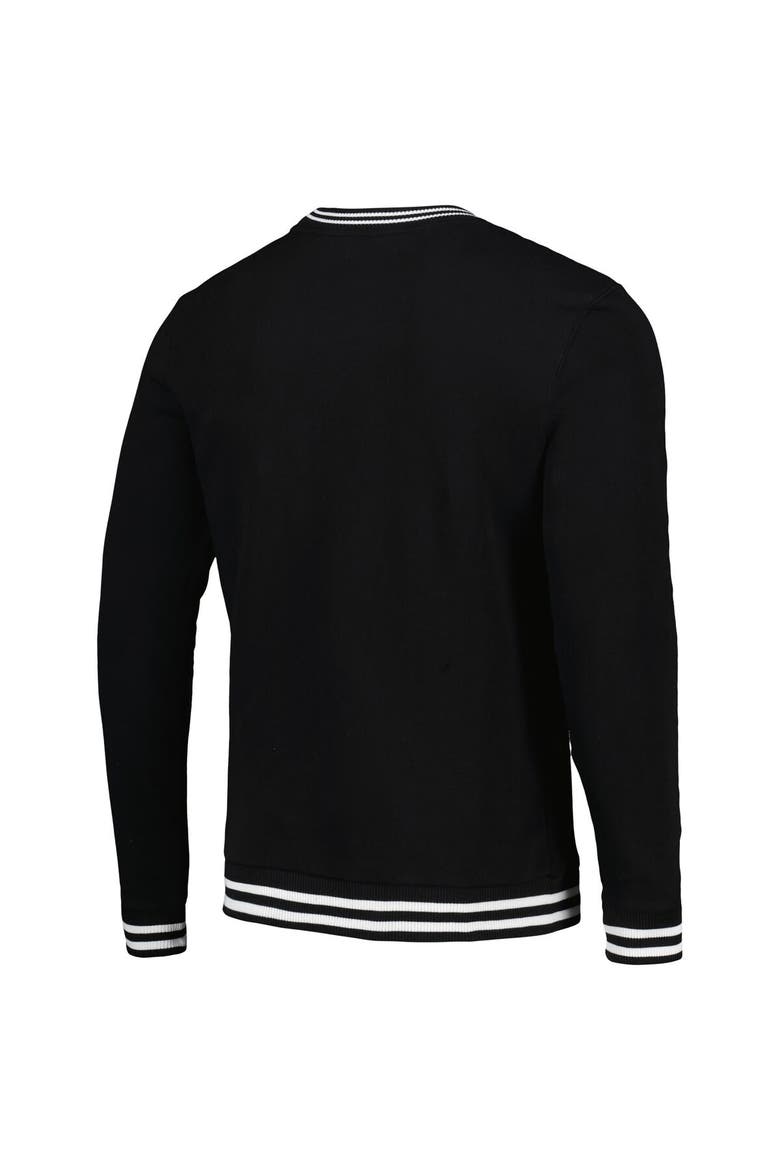 Men's Stadium Essentials Black Phoenix Suns Club Level Pullover Sweatshirt, Alternate, color, Black