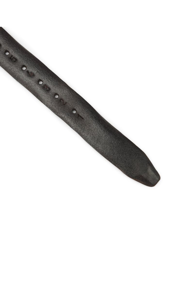 Fortela Crockett Leather Belt, Alternate, color, Brown