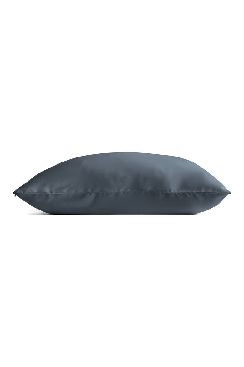 Mulberry Silk Pillowcase, Main, color, STONE BLUE