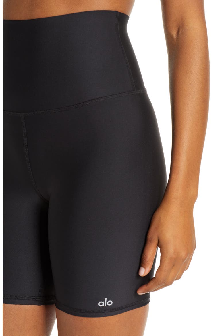Extreme High Waist Biker Shorts, Alternate, color, BLACK