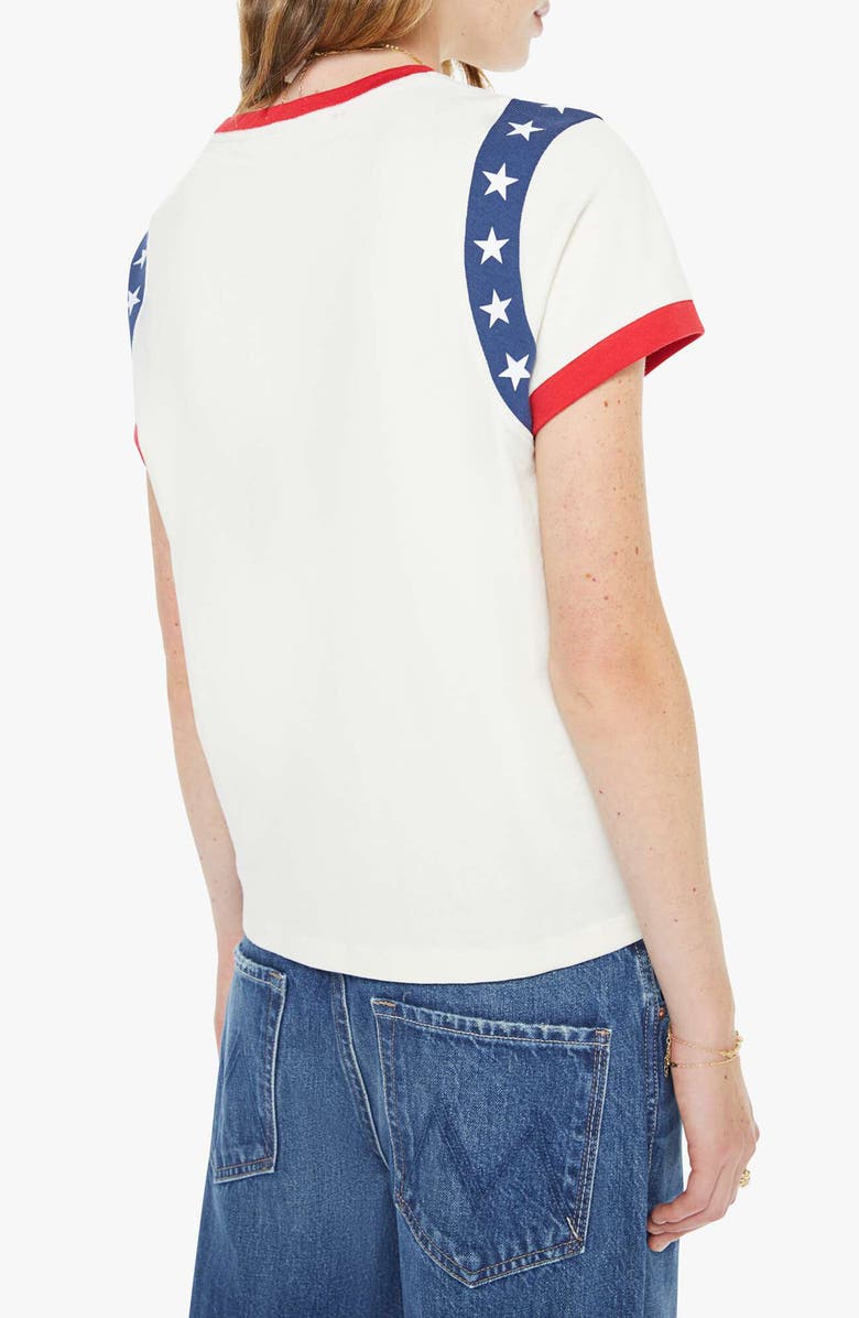 MOTHER The Boxy Goodie Graphic T-Shirt, Alternate, color, Mother Stars