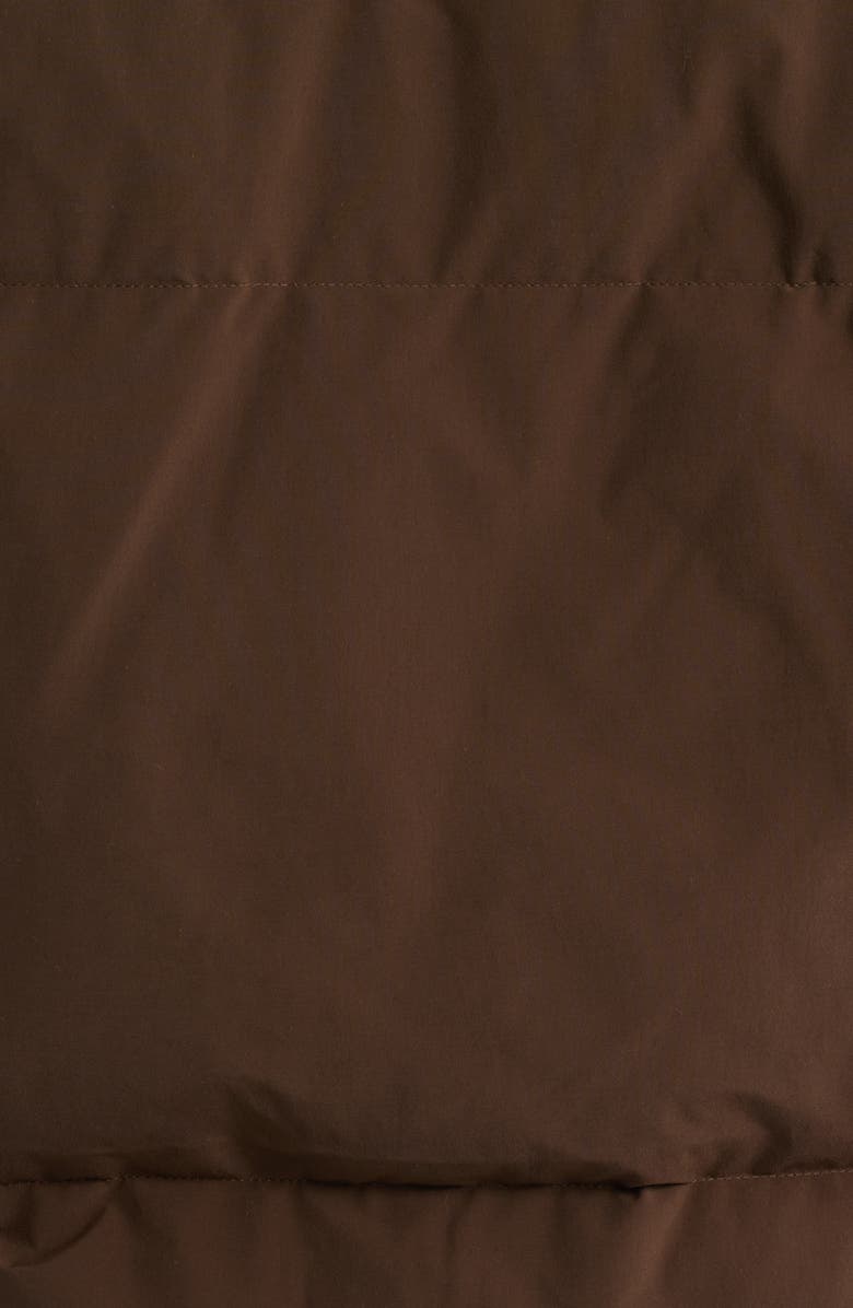 Alpha Industries Down & Feather Puffer Parka, Alternate, color, Espresso