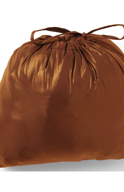 Lands' End Ultralight Packable Down Jacket In Brown