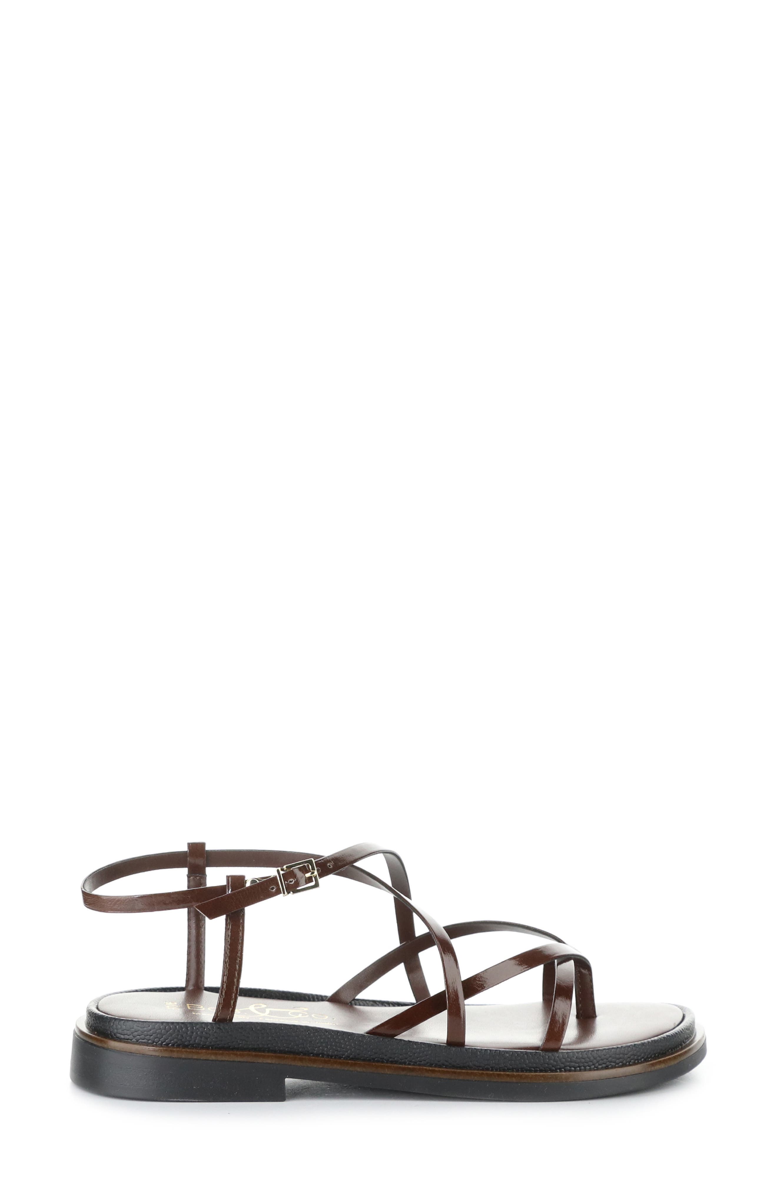 Cassia Ankle Strap Platform Sandal, Alternate, color, CASTAGNA