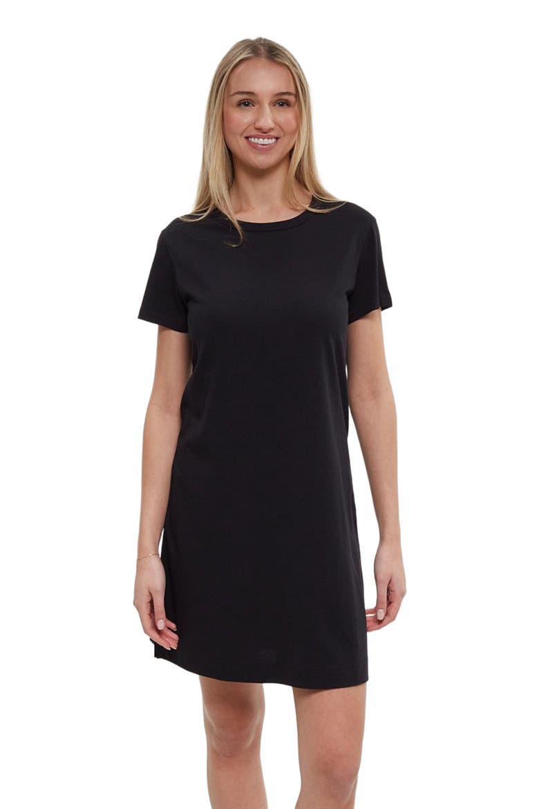 Birchwood Dress, Alternate, color, Meteorite Black