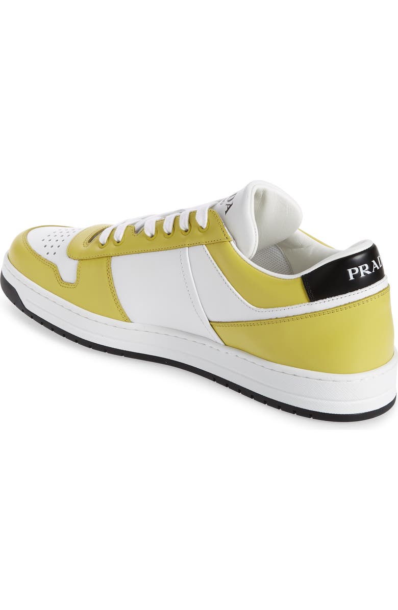 Prada Downtown Logo Low Top Sneaker, Alternate, color,