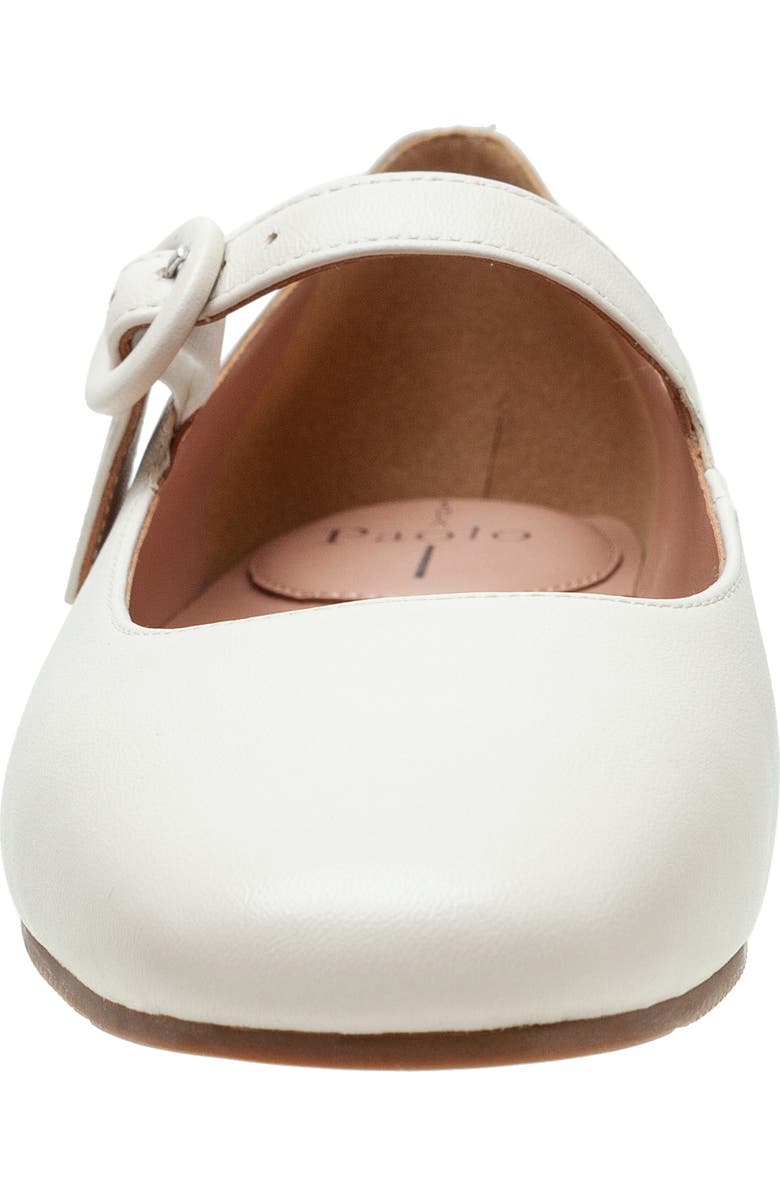 Linea Paolo Marley Mary Jane Flat, Alternate, color, Cream