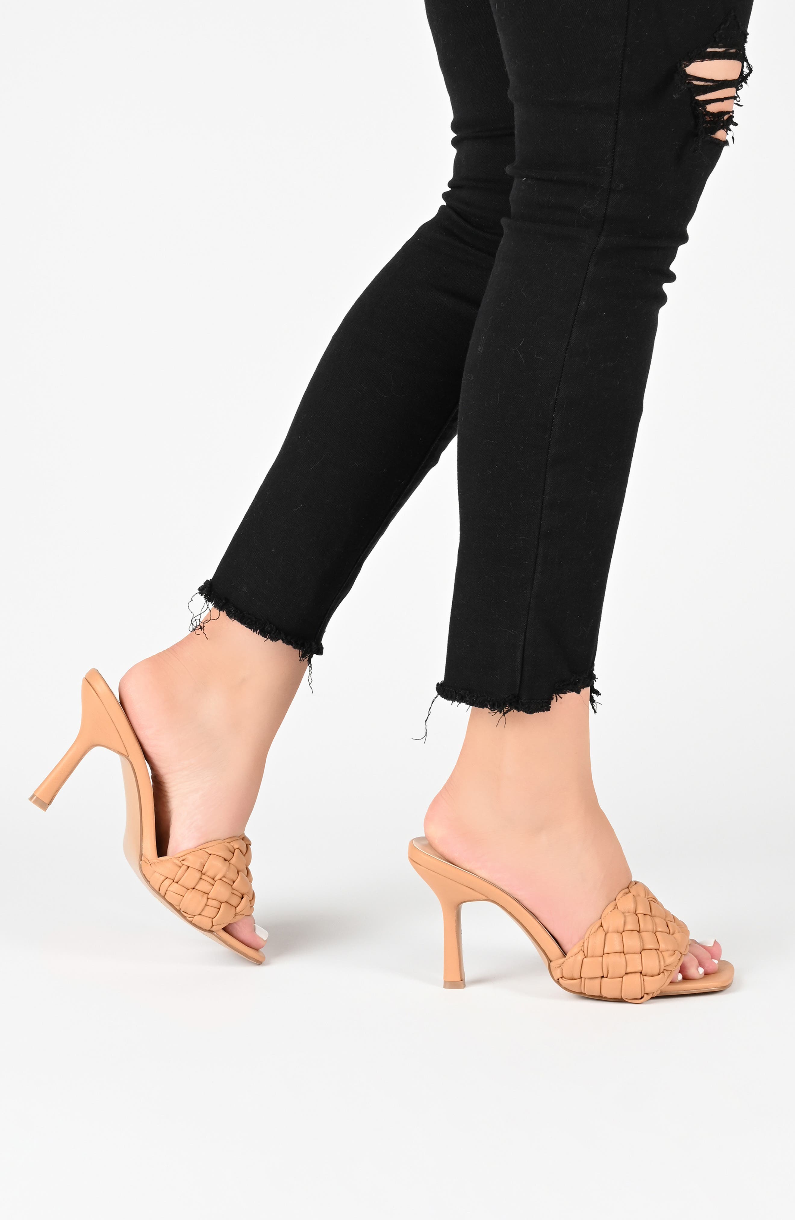Raquelah Braided Sandal, Alternate, color, TAN