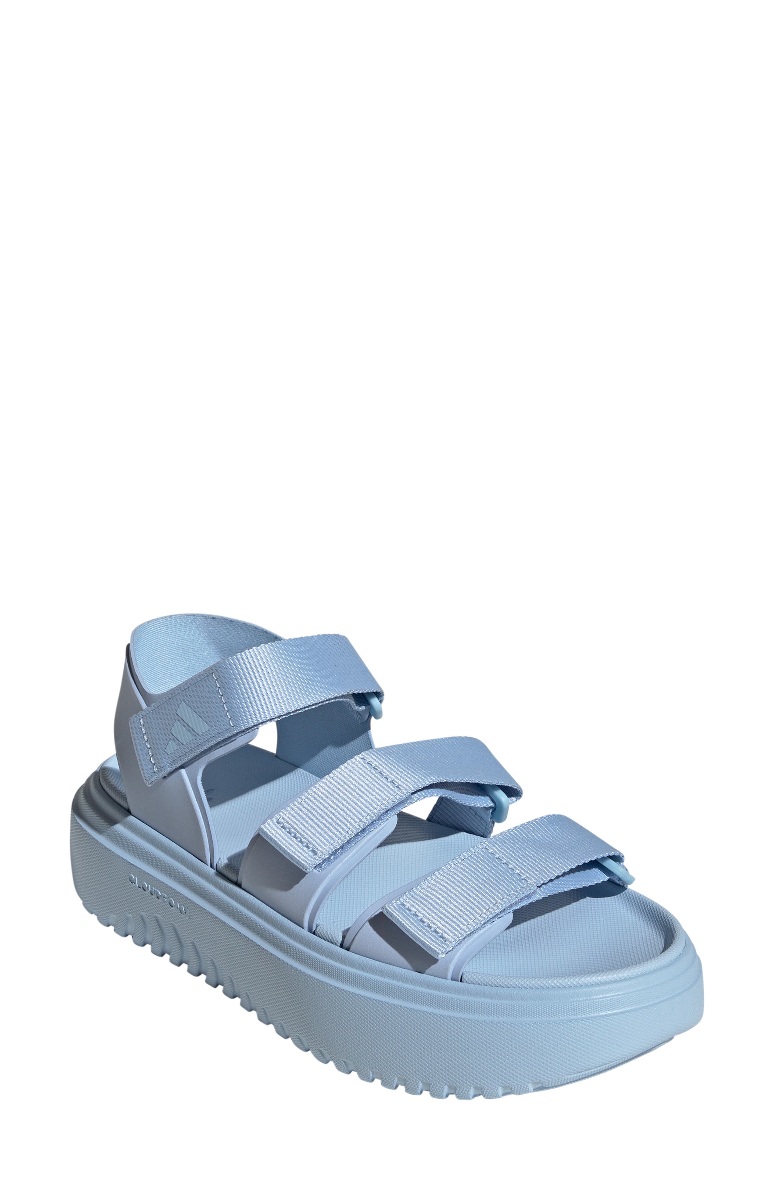 adidas Slyn Platform Sandal, Main, color, 