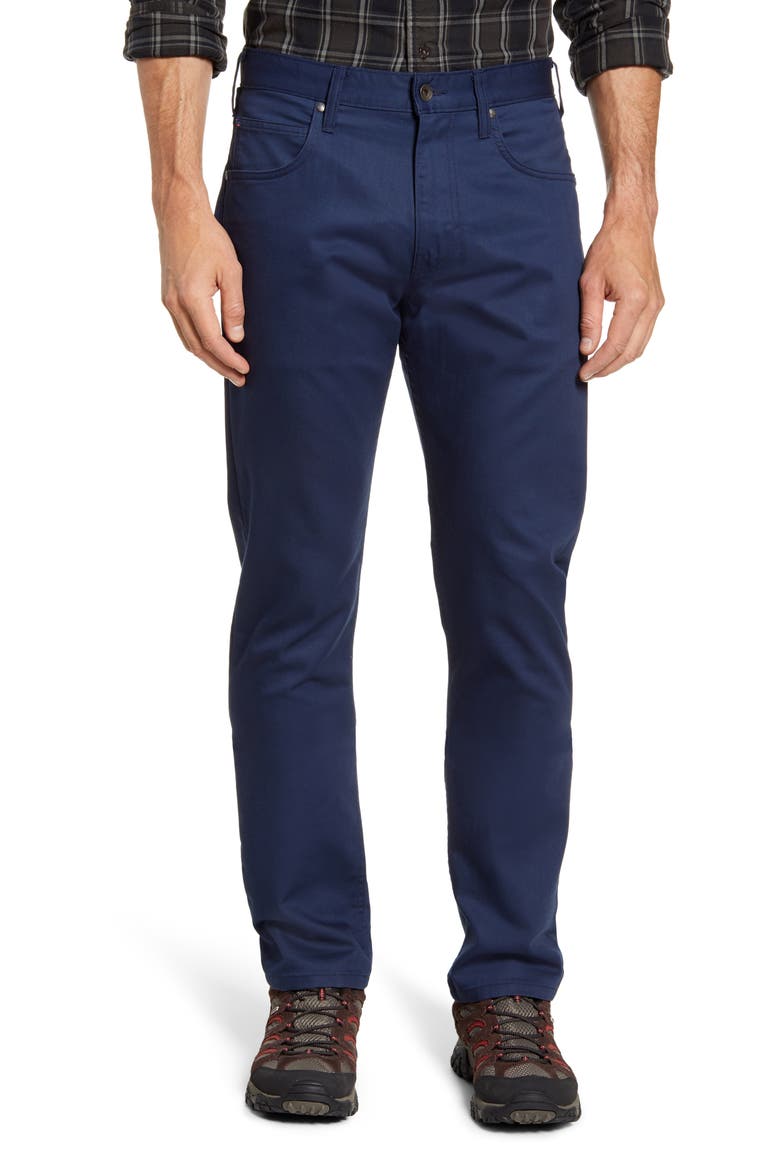 M's Performance Twill Jeans, Main, color, NEW NAVY