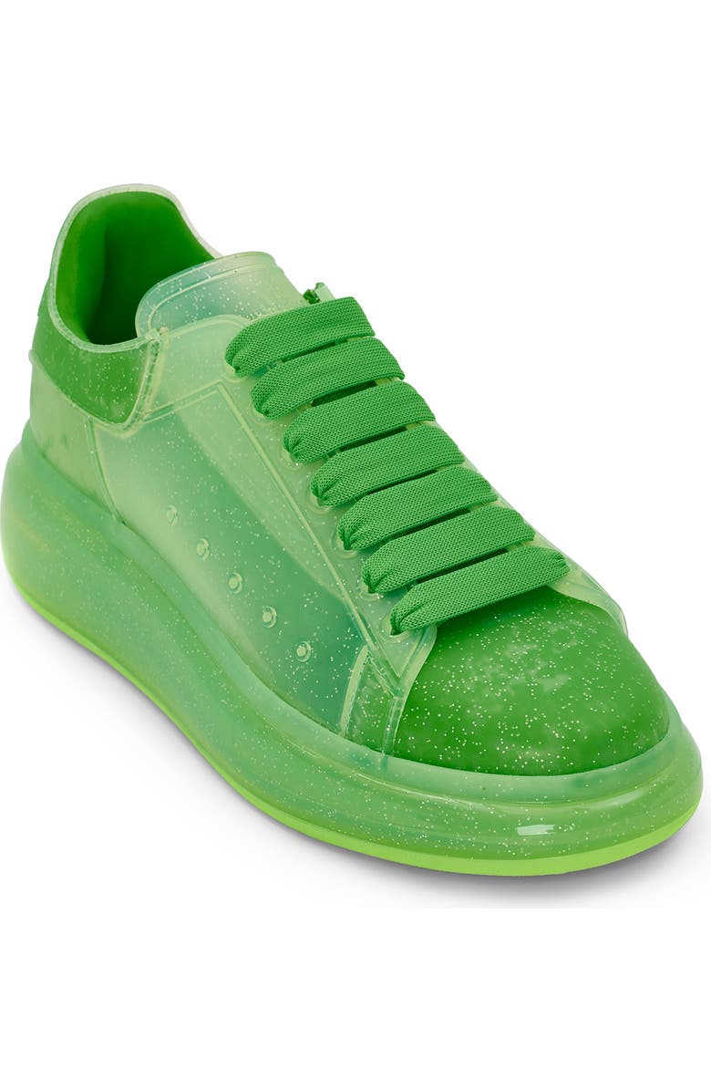 McQueen Oversized Glitter Sneaker, Main, color,
