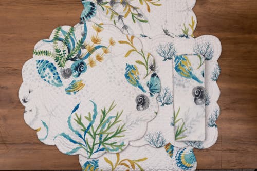 C & F Home C&f Home Marlowe Sound Table Runner In Multi