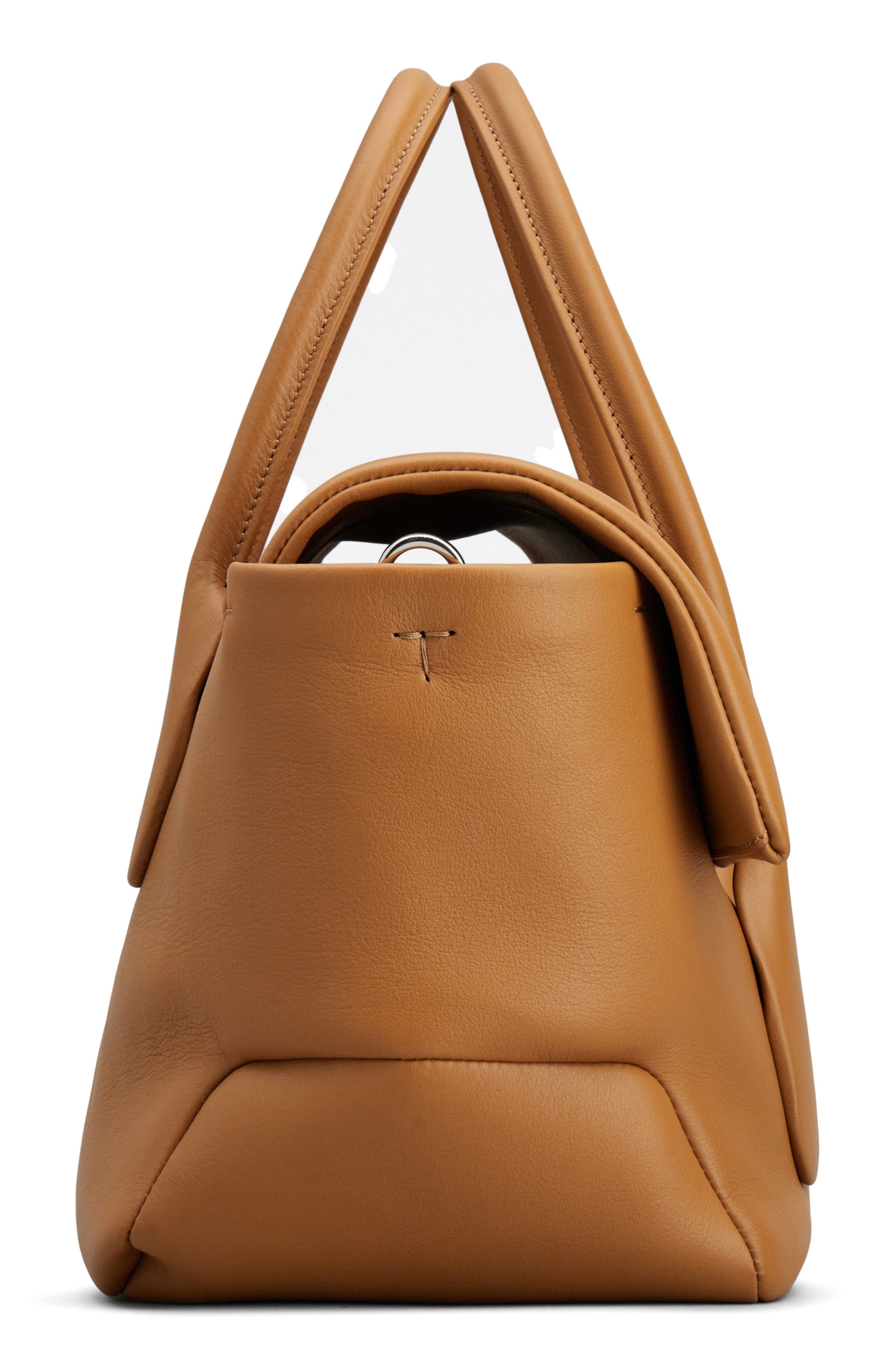 Tod
s Small Di Leather Flap Tote, Alternate, color, 