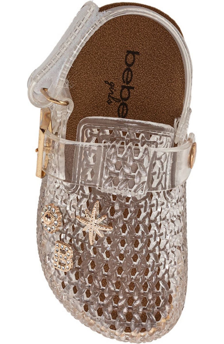 bebe Ruby Sandal, Alternate, color, Clear