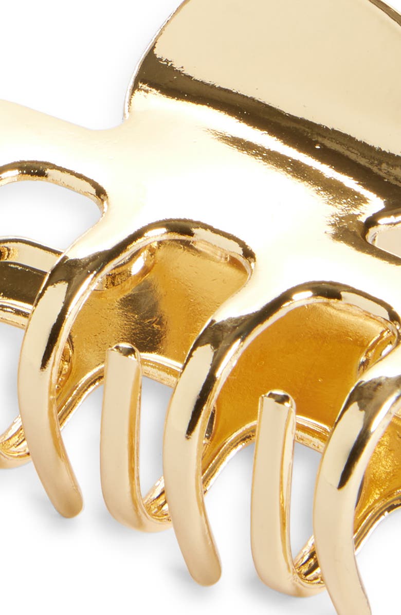 Tasha Assorted 2-Pack Mini Jaw Clips, Alternate, color, Gold Silver