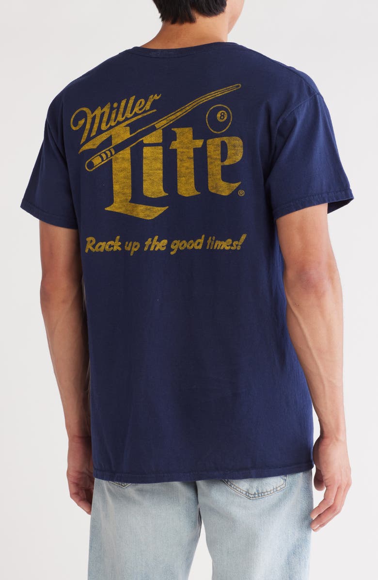Junk Food Miller Lite Graphic T-Shirt, Alternate, color, 