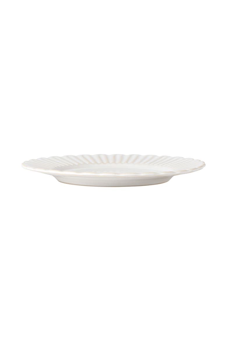 Cristal Set/6 dinner plates, Alternate, color, White